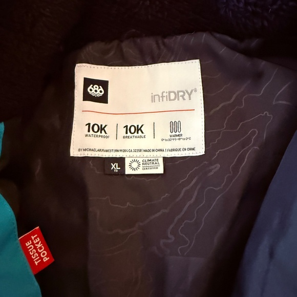 Boys 686 Hydra Insulated Jacket - Picture 4 of 4